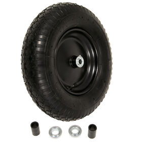 15&rdquo; Universal Air Filled Wheelbarrow Wheel with Sealant