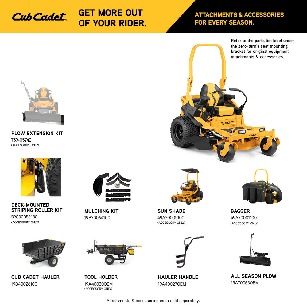 Cub cadet 48 zero turn mower cheap