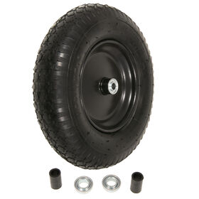 15&rdquo; Universal Air Filled Wheelbarrow Wheel with Sealant
