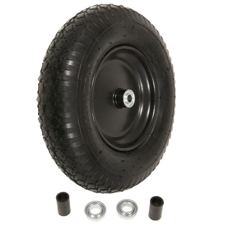 15&rdquo; Universal Air Filled Wheelbarrow Wheel with Sealant
