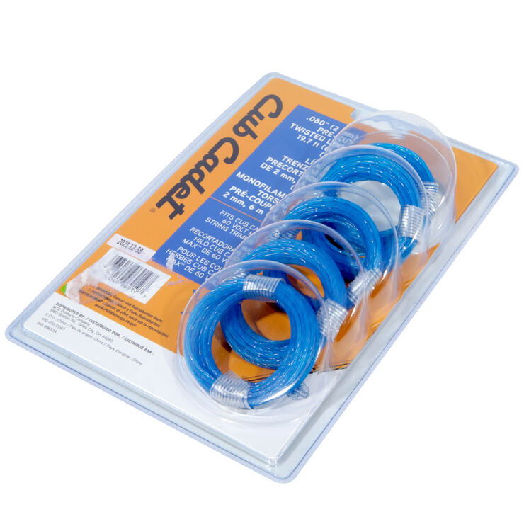 080 Pre-Cut Twisted Trimmer Line - 490-010-C047