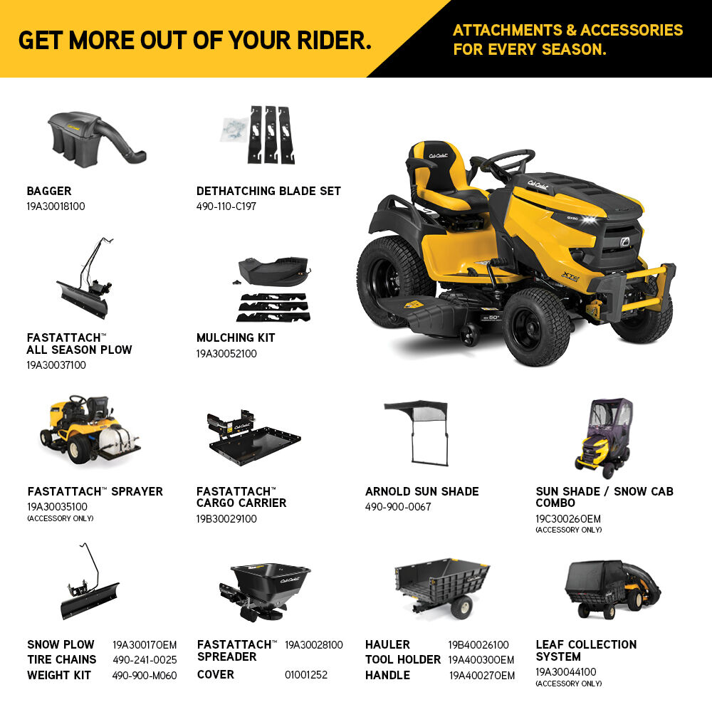 Cub cadet store xt2 lt50