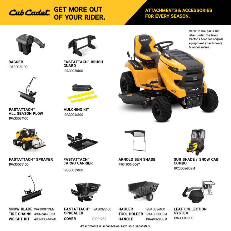 Cub Cadet XT1 LT42 Lawn Tractor