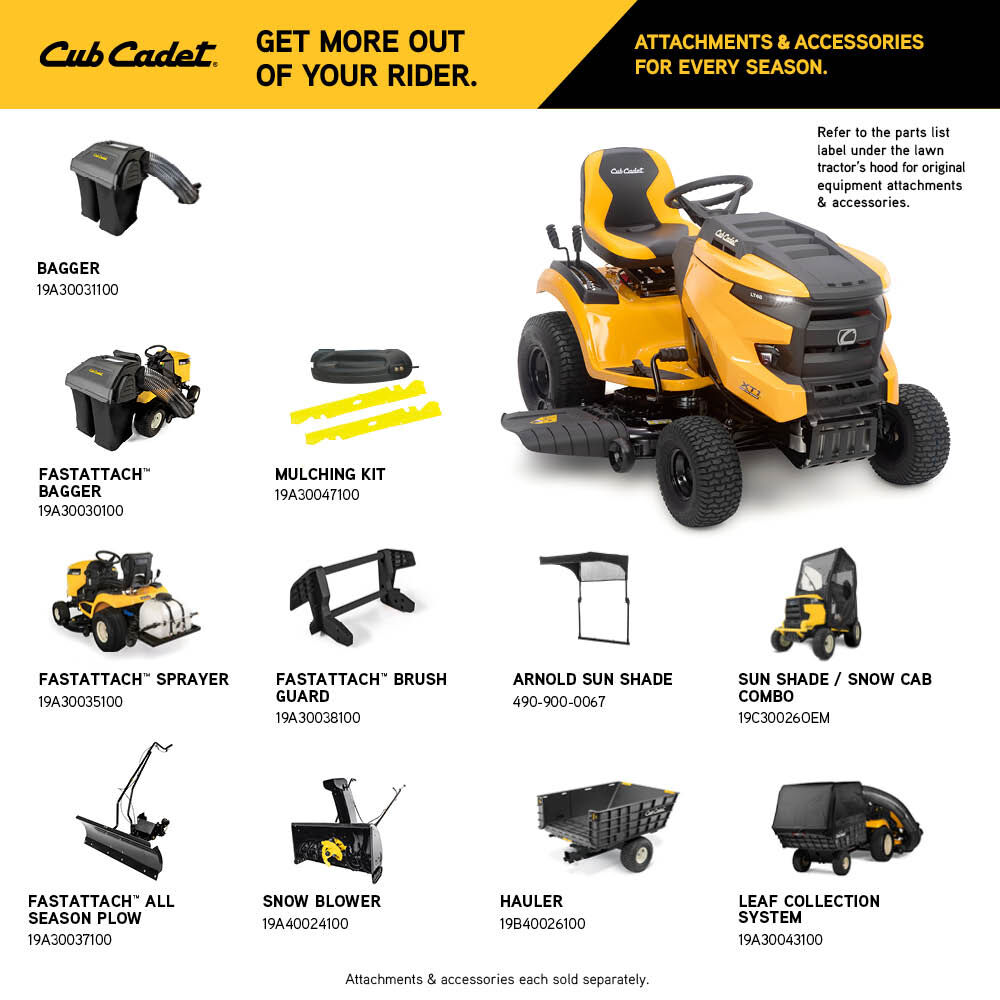Cub Cadet XT1 LT46 Lawn Tractor Cub Cadet US