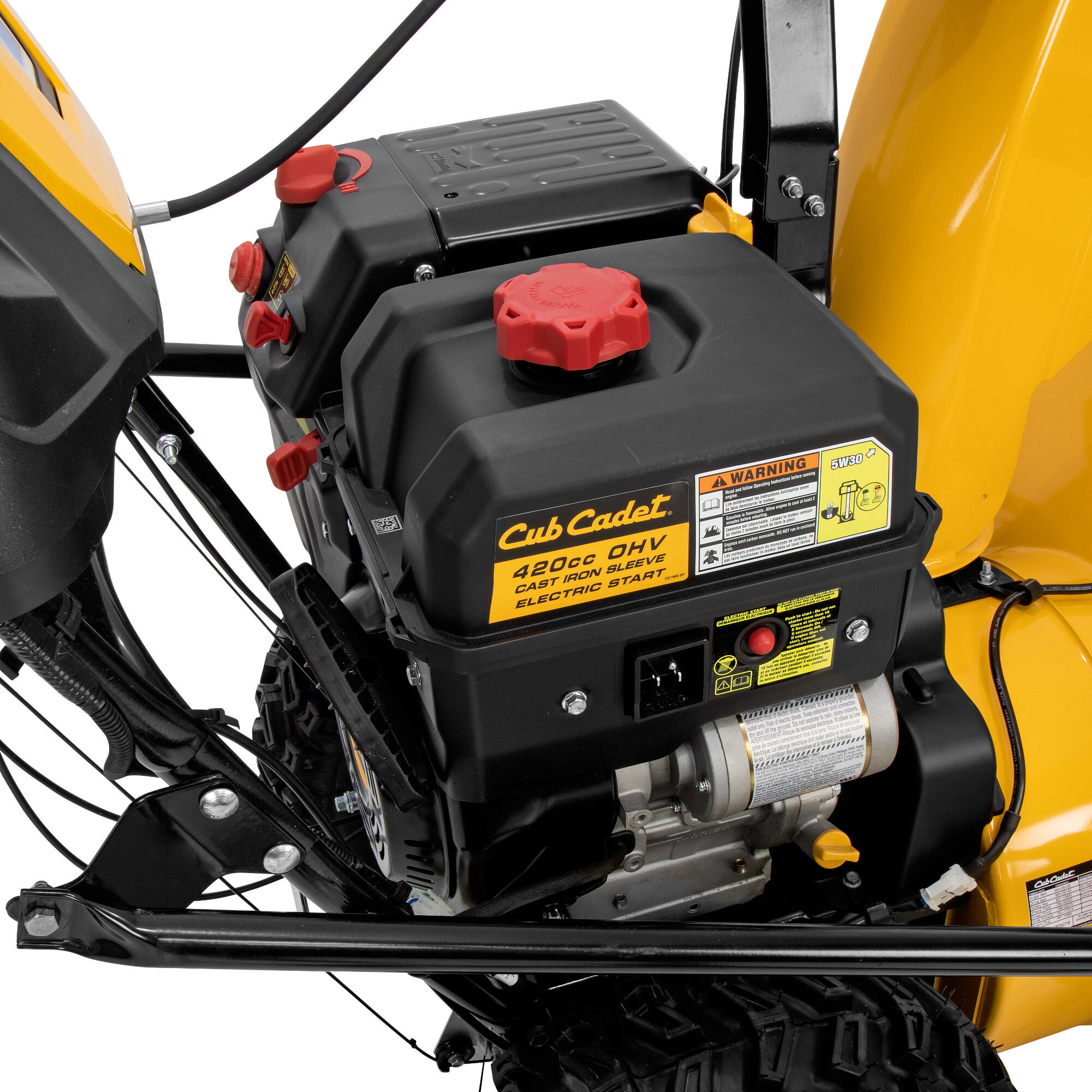 Cub cadet deals electric start