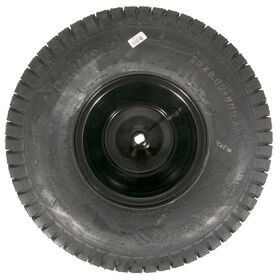 20" x 8" Riding Mower Rear Wheel Assembly (Black Rim)