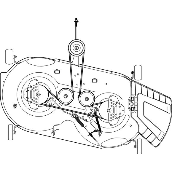 Riding Mower 46-inch Deck Belt