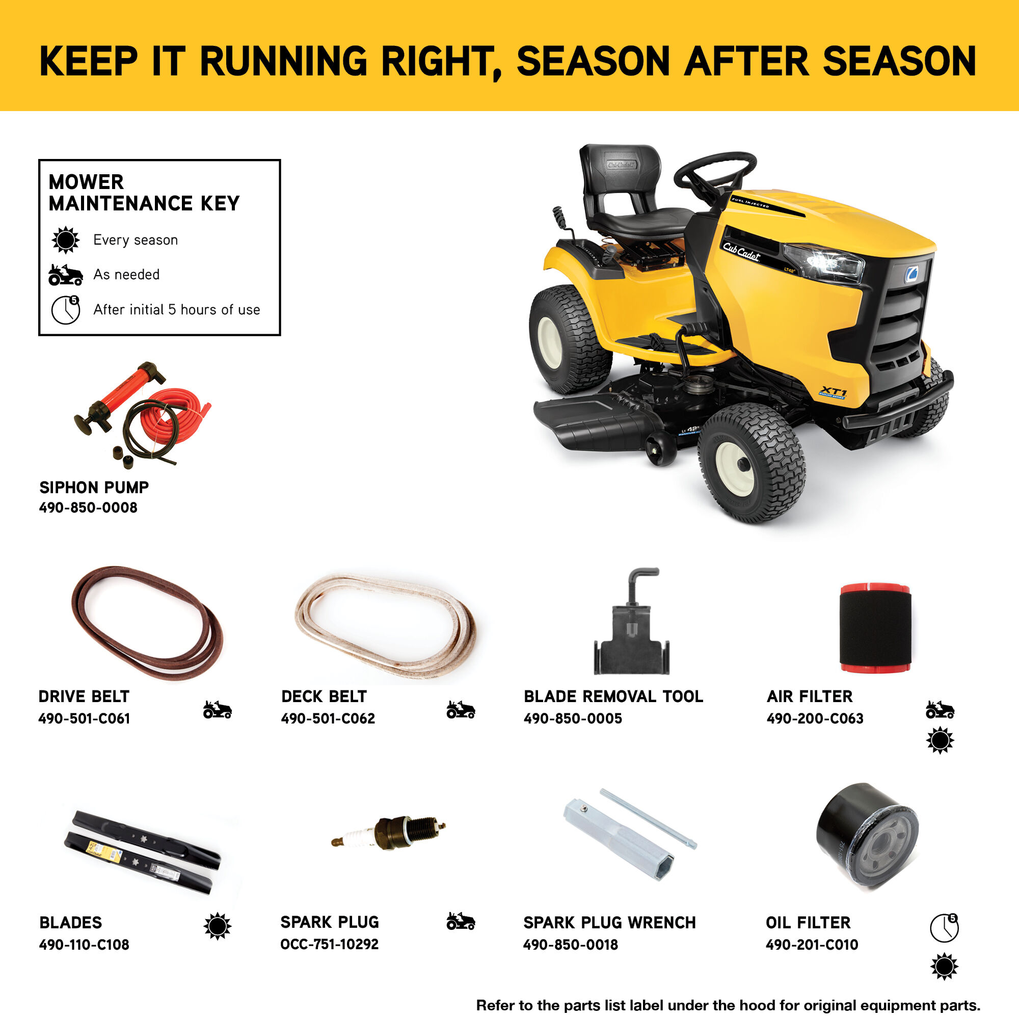 XT1 LT42 EFI 13A9A9CS010 Cub Cadet US