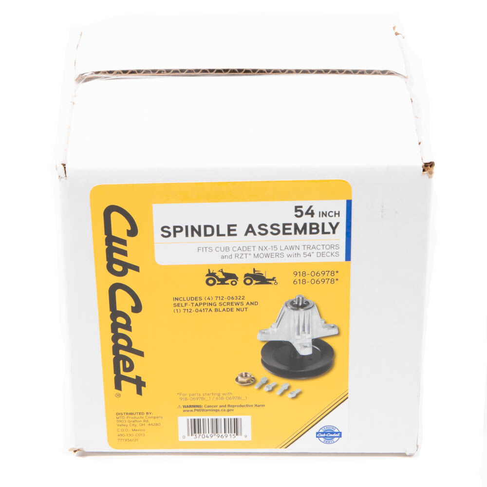 54 inch Spindle Assembly 490 130 C013 Cub Cadet US