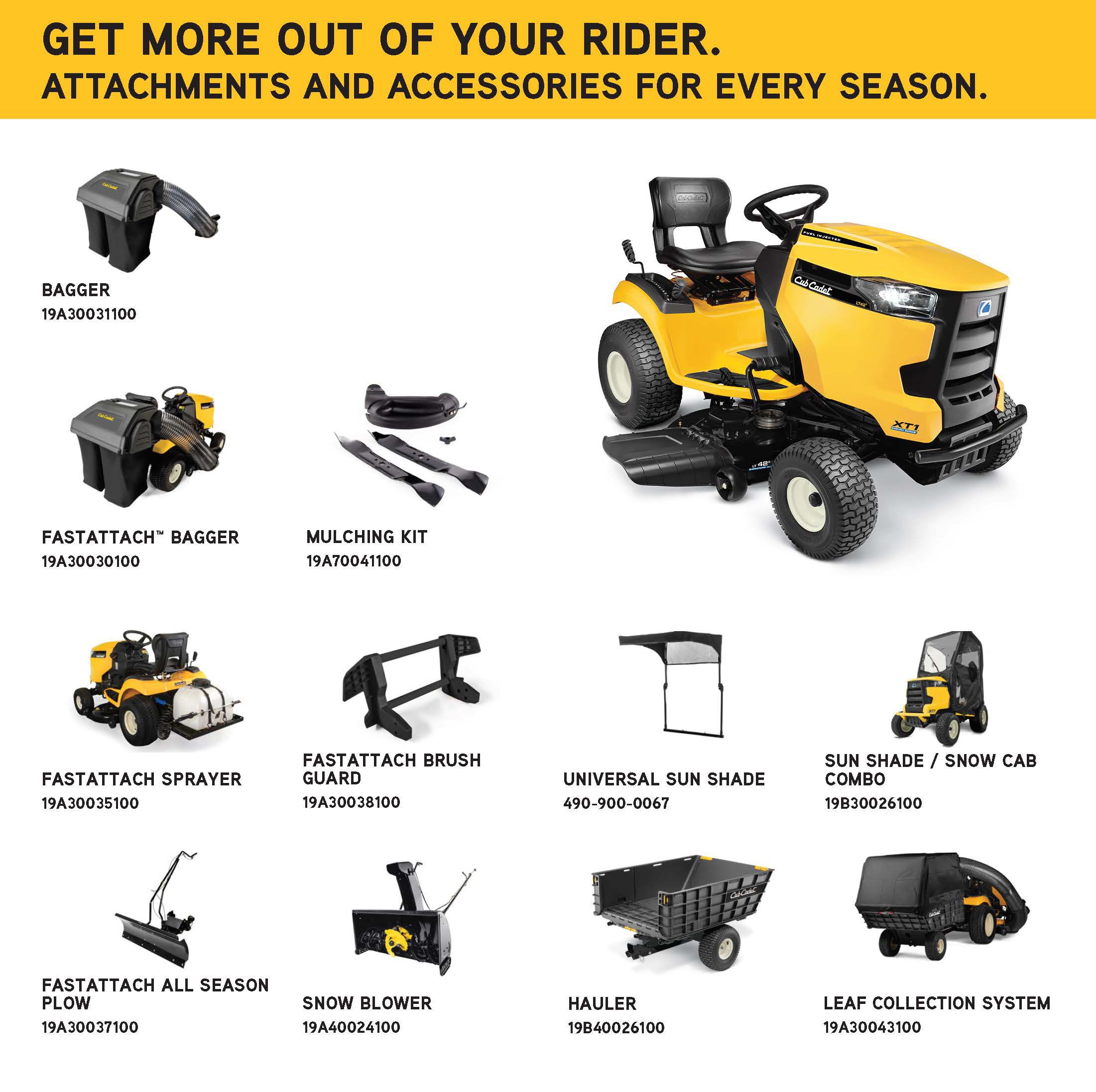 XT1 LT42 EFI 13A9A9CS010 Cub Cadet US