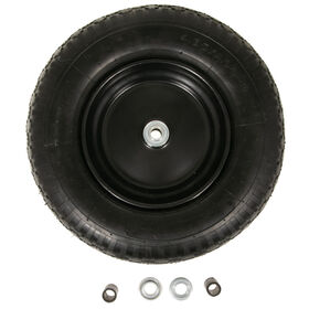 15.5 in Air-Filled Wheelbarrow and Cart Wheel