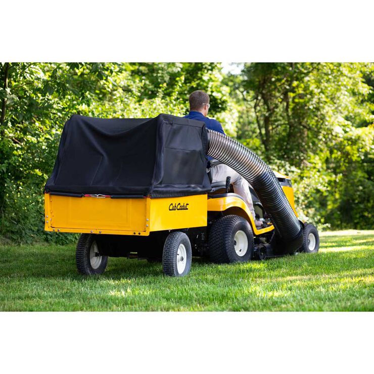 Lawn Tractor Leaf Bag, 54 Cubic Feet Garden Lawn Leaf Bags-W/Falling Leaf  Zipper