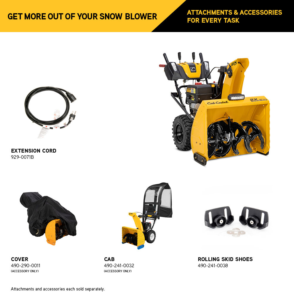 Cub cadet sales snow blower repair