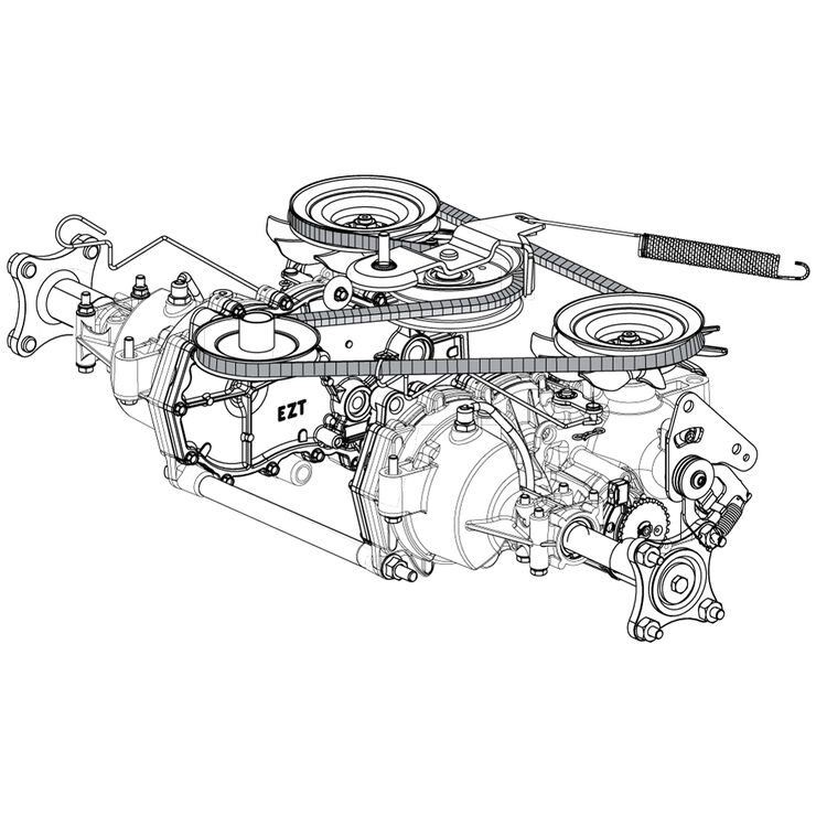 RZT Hydrostatic Transmission Belt