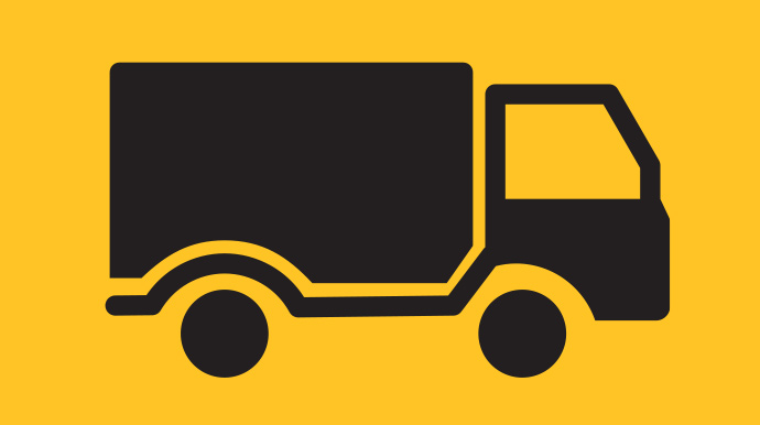 delivery truck icon