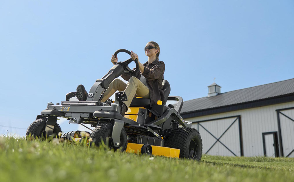 Cub Cadet Ultima Series ZS mower in action