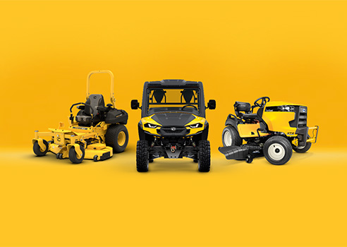 collection of Cub Cadet products