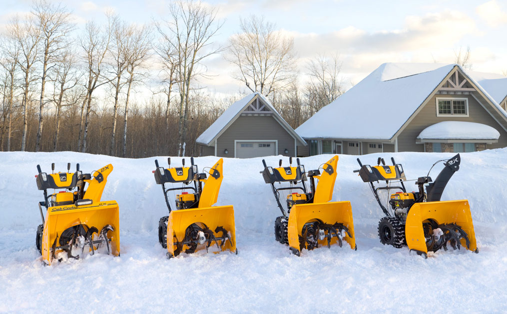 Snow Thrower Comparison Chart