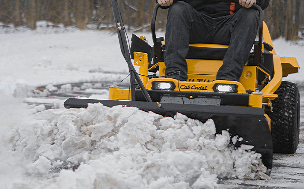 Zero Turn Mowers Snow Plow Attachment